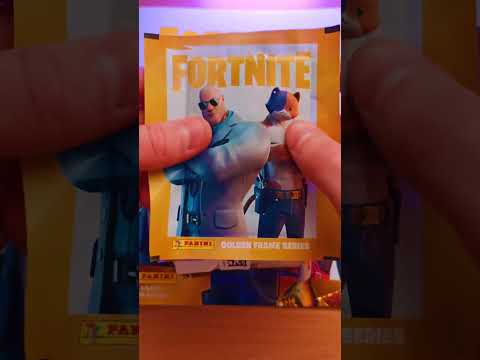 #1 Наклейки PANINI Фортнайт 2022! | АСМР🎤 | PANINI FORTNITE Golden Frame Series ASMR | BatMan