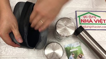 ✆ 082.7788333 - Bộ 3 hộp cơm inox giữ nhiệt Lock&Lock LHC8016S01 (Tặng bình giữ nhiệt 400ml)