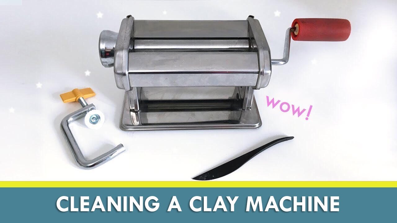 Polymer Clay Tricks: Removing Pasta Machine Fenders 