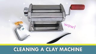 How to Clean a Polymer Clay Conditioning Machine