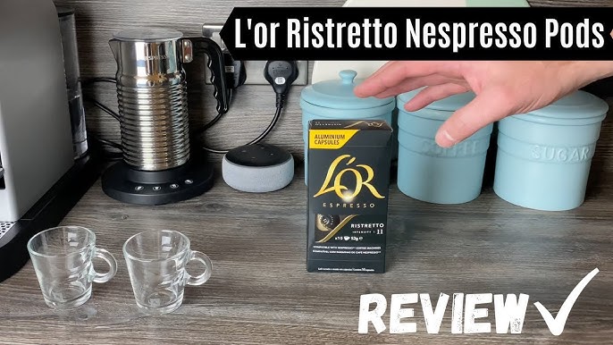  L'OR Coffee Pods, Espresso Ristretto Coffee Cups, L'OR  Espresso Capsules, L'OR Espresso Pods