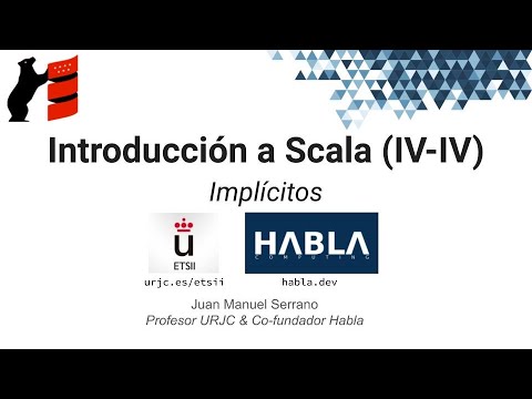 Video: ¿Qué es la clase implícita en Scala?