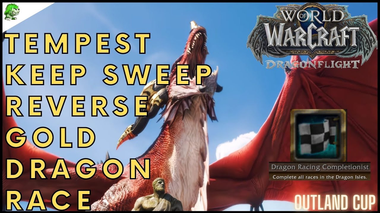 Dragonflight Tempest Keep Sweep Reverse Gold Dragon Race