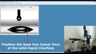 OCA15 Tutoria - Part II   Sessile drop experiment