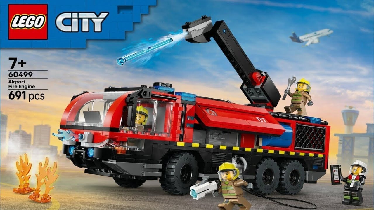 LEGO Instructions - City - 60499 - Airport Fire Engine - Airport
