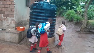 Struggles Of African School Kids In Rural Villages Morning Routine Of Village School Children