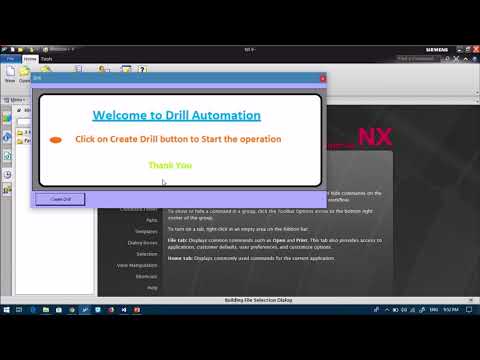 nx customization of a twist drill.