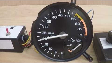 1982-1989 Camaro Tachometer & Oil Pressure Gauge testing, and repair / replacement solution