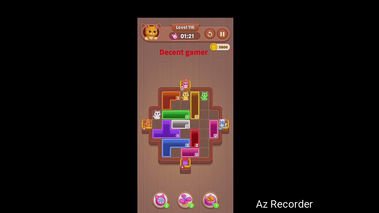 Catdom color hole level 116 Walkthrough solution 