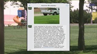Man takes pictures up teen's skirt in a Northeast Heights park