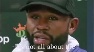 Celebrity Floyd “Money” Mayweather - Dropping Knowledge 💰 Profile