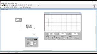 Electronic Simulations - alternating rectangular signal - Electronic Workbench 5 12 - Example 2.21 Wealth