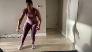 Burpees Side Shuffles