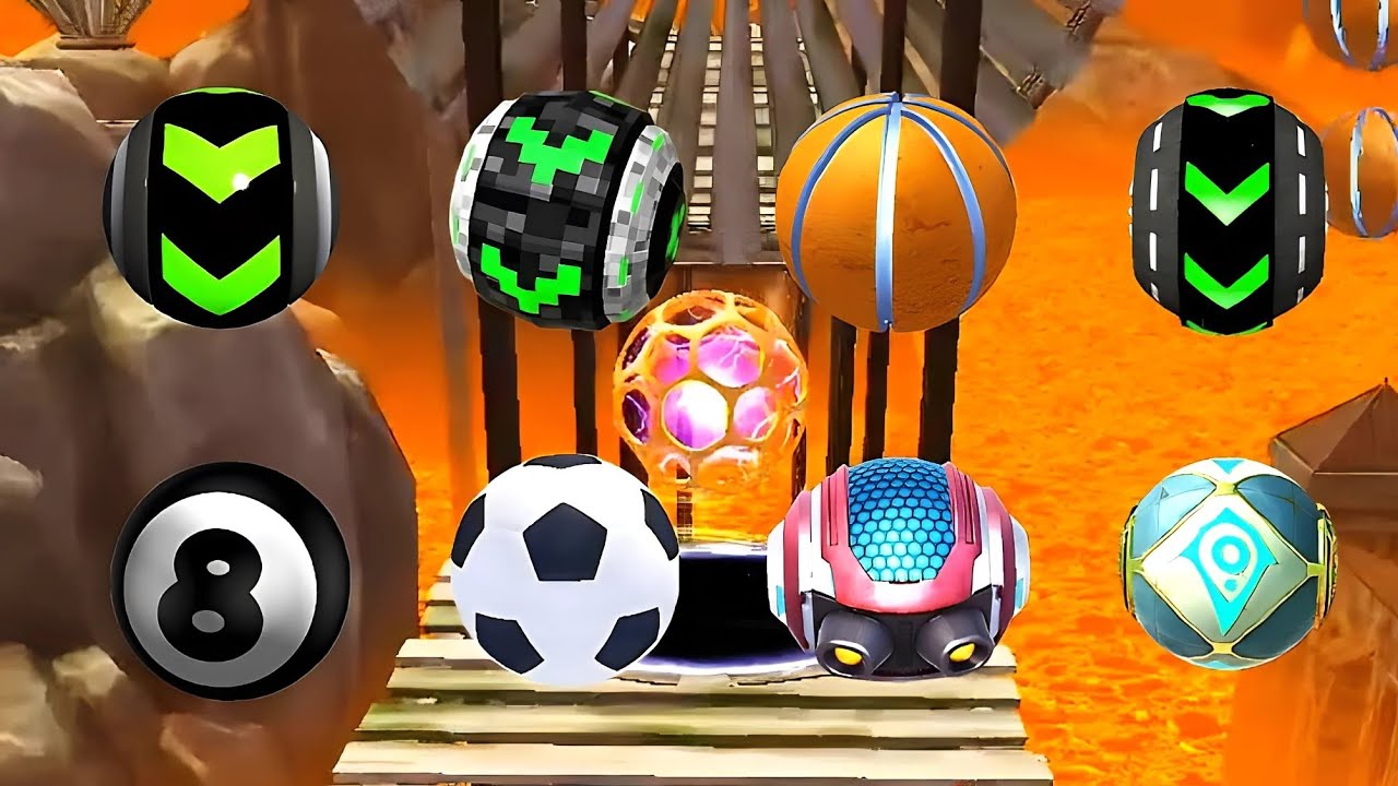 🍔 Going Balls VS Rolling Balls VS Blast Balls  Electrifying SpeedRun Gameplay Part 14