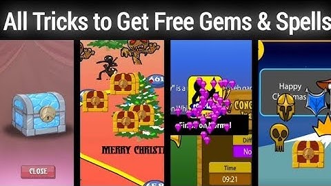 5 Tricks To Get Lots Of Gems & Spells Without Mods/Cheats In Stick War Legacy