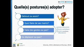 Capsule 18 - Rencontres oratoires : Stratégies pour une posture adéquate