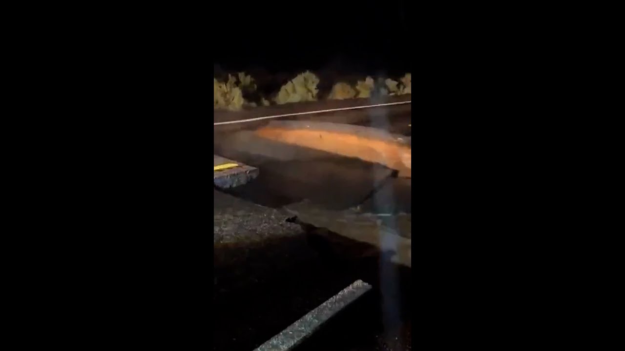 Road collapses in Arizona after severe flooding Road collapses in Arizona after severe flooding