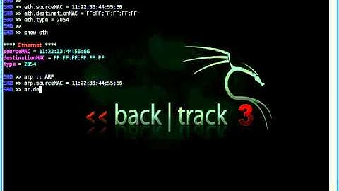 SHO packet injector / forger - ARP poisoning