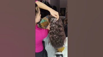 Tóc cột đuôi ngựa thanh quấn xù mì dài diện Tết 2025 #toccotthanhquan