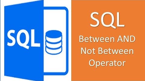MySQL Between and Not Between Operator | AND Operator  in MySQL