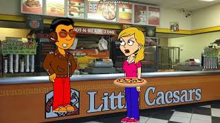 Gloria Throws Pizza At The Manager At Little Caesarsgrounded