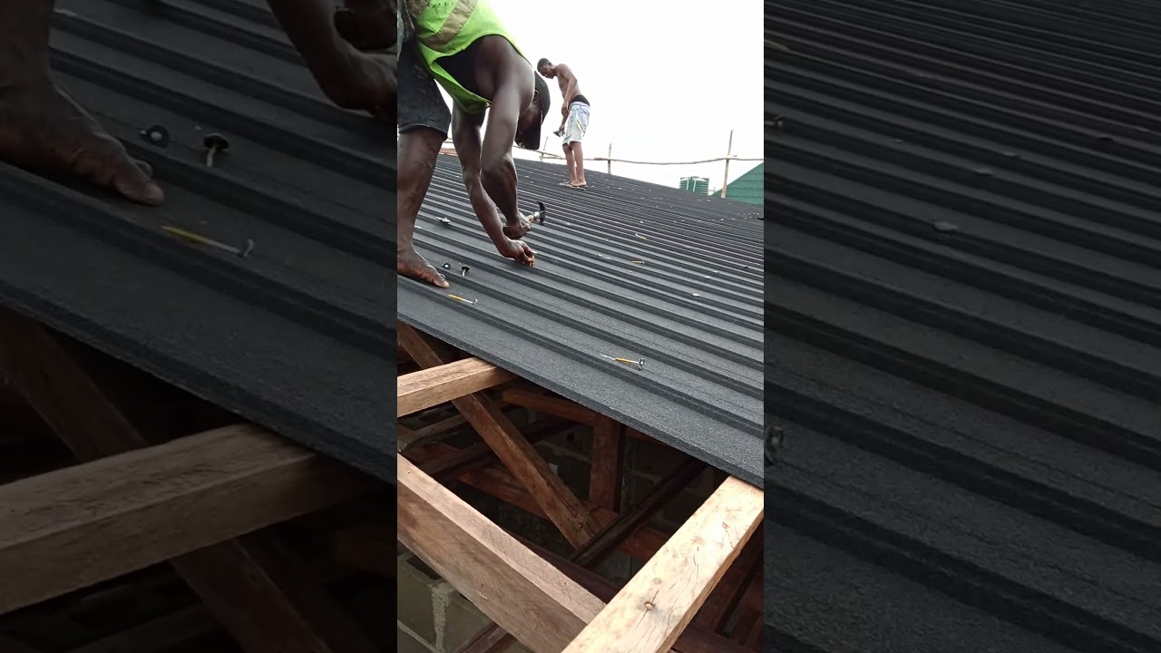 Long Span Stone Coated Roofing Sheet 5.8m