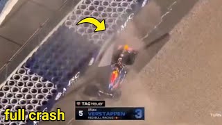 Max Verstappen HUGE Crash Shocks Austrian GP 2026 Qualifying 😱 | Red Bull Star's Nightmare at Red