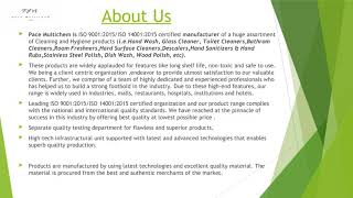 Pace Cleaning Chemicals