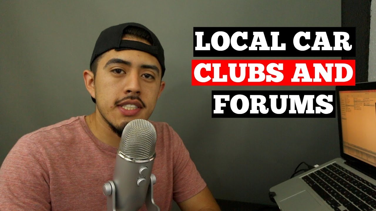 How To Use Local CAR FORUMS and CLUBS To Gain Customers Auto Detailing Business YouTube