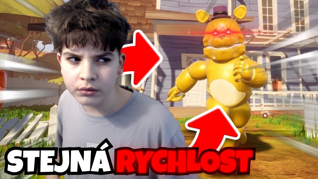 Jsem RYCHLEJŠÍ Než FREDBEAR!! | Holuboos