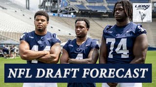 Penn State predictions for 2024 NFL Draft; Lions basketball continues building transfer class