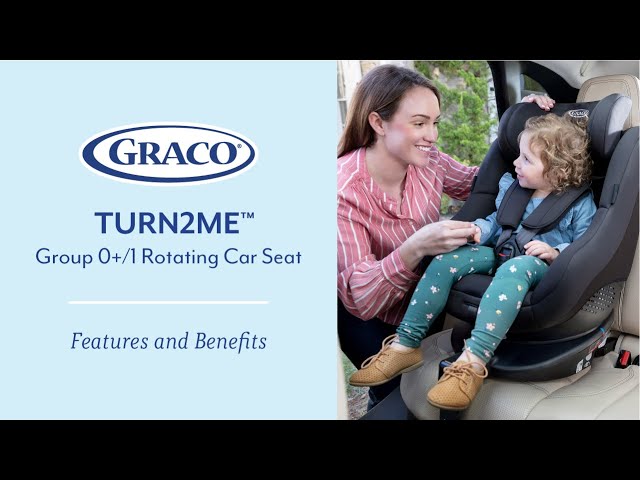 Graco's Turn2Me™ 360° rotating car seat makes car journeys a