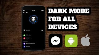 How To Enable Dark Mode On Messenger For Android/IOS *TAGALOG screenshot 3