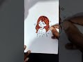 Asthetic girl drawing #Asthetic #drawing