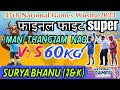 37th national games wushu goa final fight 60kg boys thangjam nao man red vs surya bhanu jk 