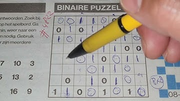 (#4822) Friday. Binary01 Sudoku puzzle. Bonus Extra edition. 07-08-2022 Extra part 3 of 4