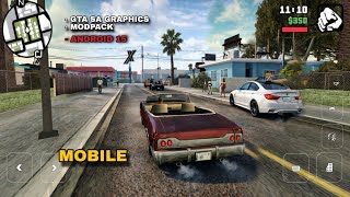 NEW GTA SAN ANDREAS GRAPHICS MOD 🔥 | WORKING ON ANDROID 15