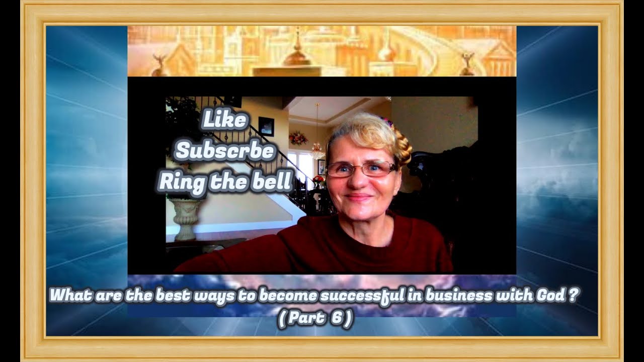 What are the best ways to become successful in business with God