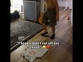 live reaction after cutting my own shirt 😭