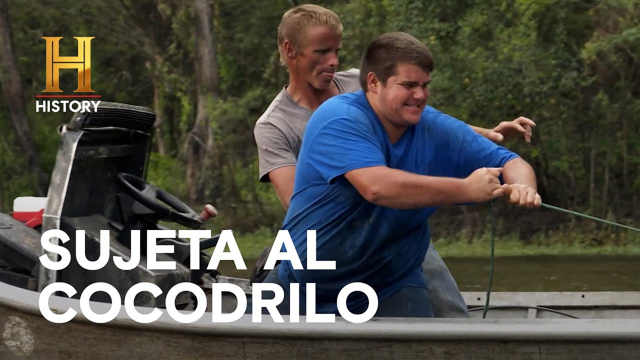 SUJETA AL COCODRILO AMOS DEL PANTANO YouTube