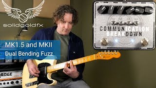 SolidGoldFX Communication Breakdown Dual Bender Fuzz