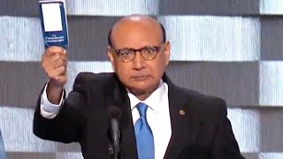 Khizr Khan. Father of American War Hero, Shames Donald Trump