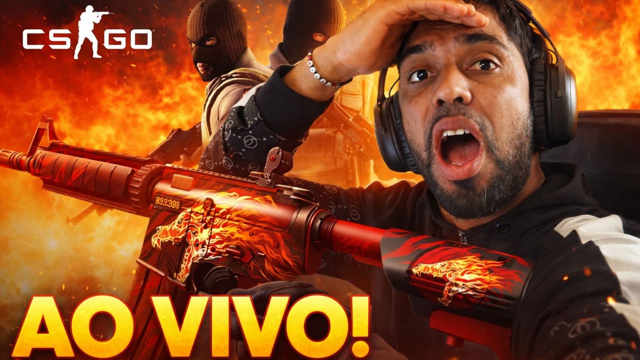 ✅💥 LIVE AO VIVO CS:GO – JOGANDO RANKEADA SEM MEDO 💥😱 Usa o Código GARCIATV no CSGO.NET