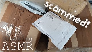 ASMR *lost mail* scam! (🎧 soft spoken, tapping, scratching)