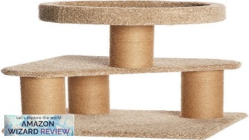 Amazon Basics Cat Tree Indoor Climbing Activity Tower with Scratching Posts Medium Review