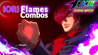 KOF XIII - iori flames Realistic combos