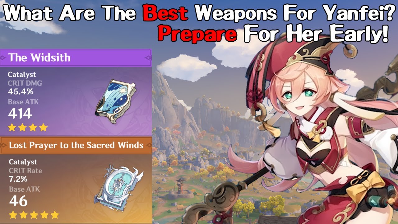 What Are The Best Weapons For Yanfei In Genshin Impact Prepare For The Zhongli Rerun Banner Early Youtube What Are The Best Weapons For Yanfei In Genshin Impact Prepare For The Zhongli Rerun Banner Early Youtube