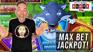 MAX BET Huff N' More Puff JACKPOT! ⫸ 4 BONUSES! ⫸ BC Slots at Plaza