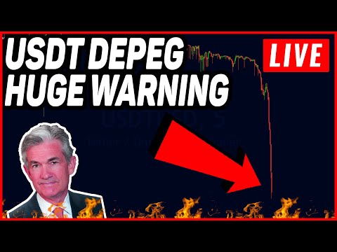 🚨USDT COULD CRASH BITCOIN TODAY!!! CAUTION!! US INFLATION REPORTS LIVE