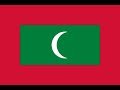 The national anthem of maldives with english and indonesian translation